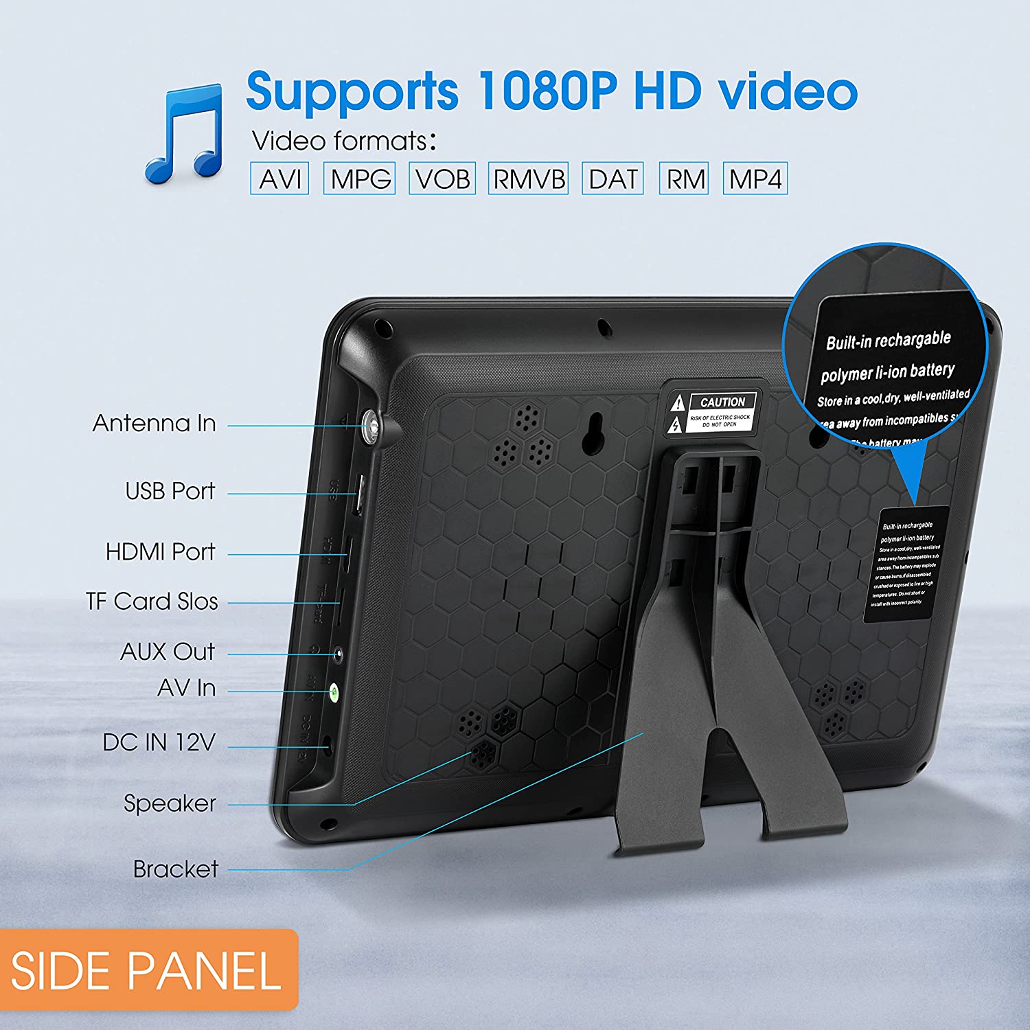ZHY NX-D101A 10.1" HD Digital Multimedia Player