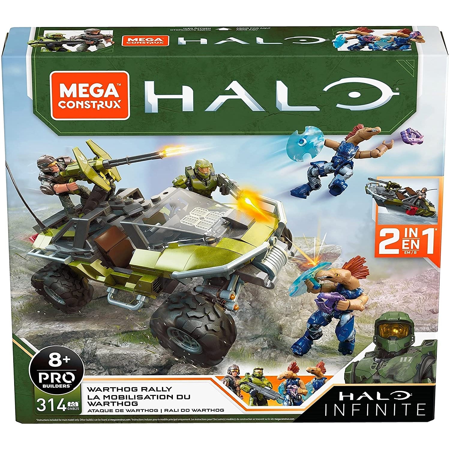 Mega Construx - Halo Infinite Warthog Rally
