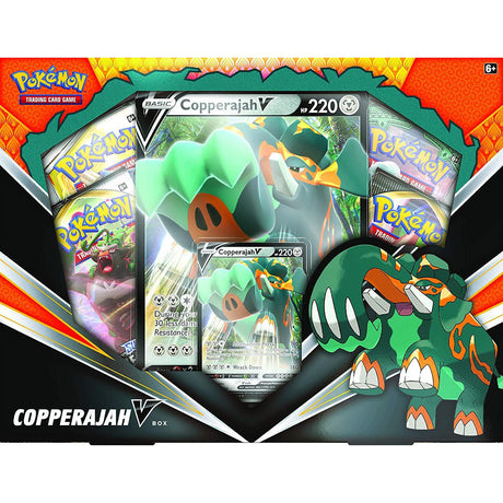 Pokemon TCG Sword & Shield Copperajah V Collection Box