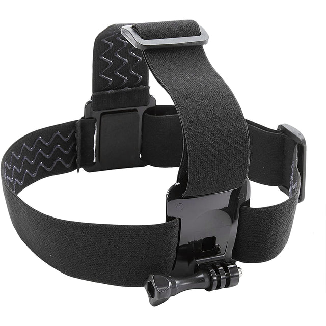 Kitvision Adjustable Head Strap Mount Harness for Action Cameras - Black