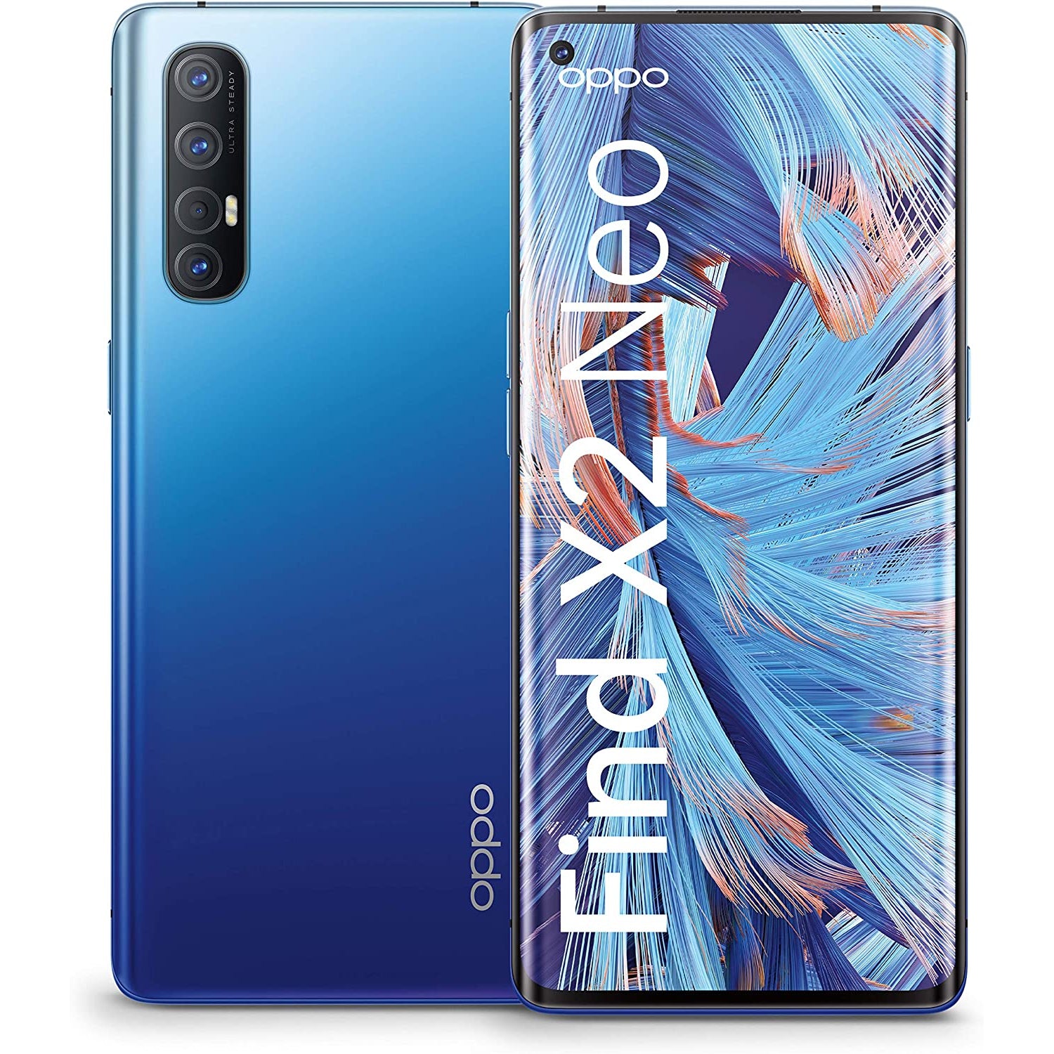 Oppo Find x2 Neo Smartphone, 12GB RAM, Sim Free, 256GB, Starry Blue - Brand New