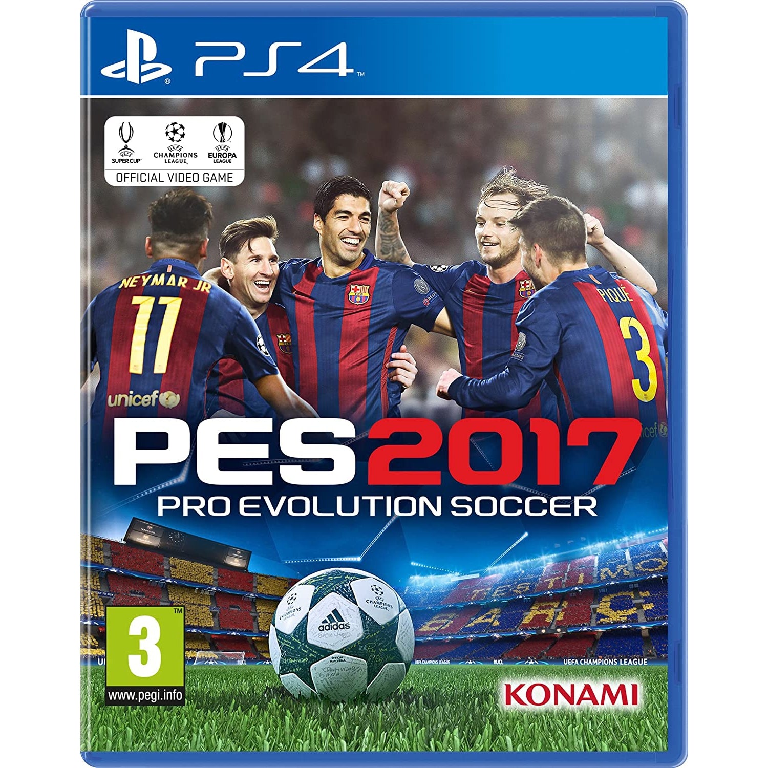 Pro Evolution Soccer (PES) 2017 (PS4)