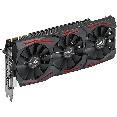ASUS ROG Strix GeForce STRIX GTX 1080 Graphics Card (GAMING 8 GB GDDR5), 180 Watts - Black