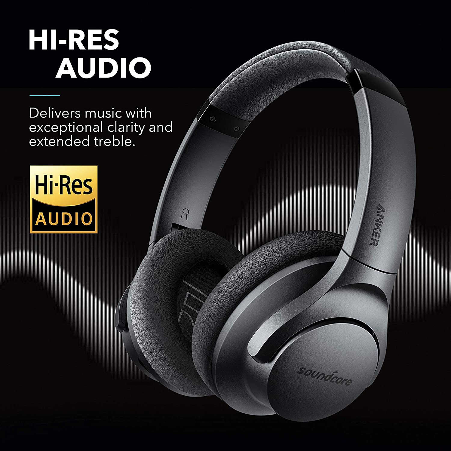 Anker Soundcore Life Q20 Hybrid ANC Headphones