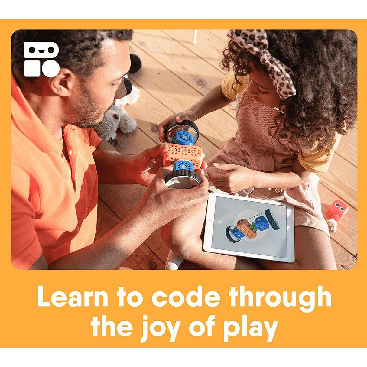 Robo Wunderkind Explorer Prime Robots for Kids Age 5 and Up with Building Bricks