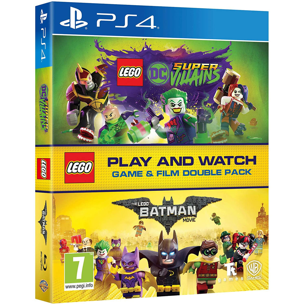 LEGO DC Super-Villains Game & Film Double Pack (PS4)
