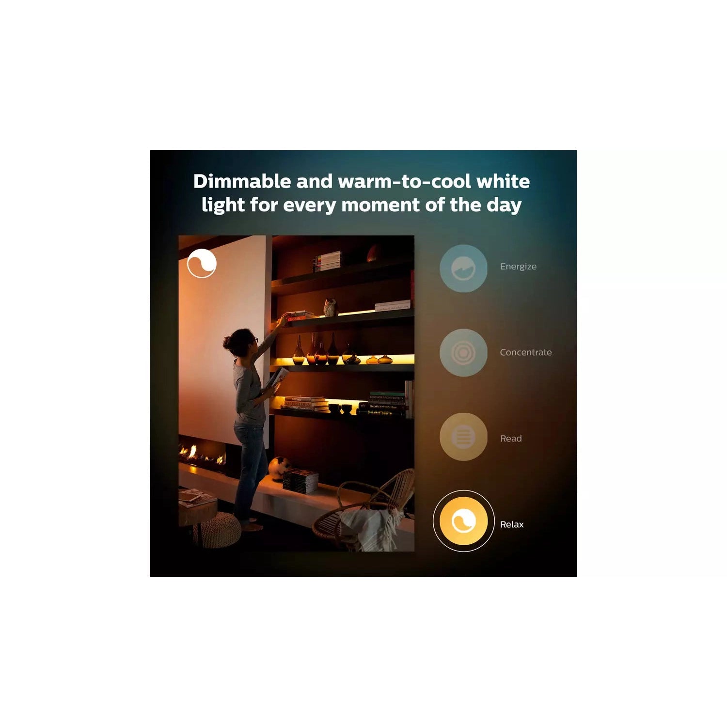 Philips Hue White and Colour Ambiance Colour Changing LED Lightstrip - Excellent