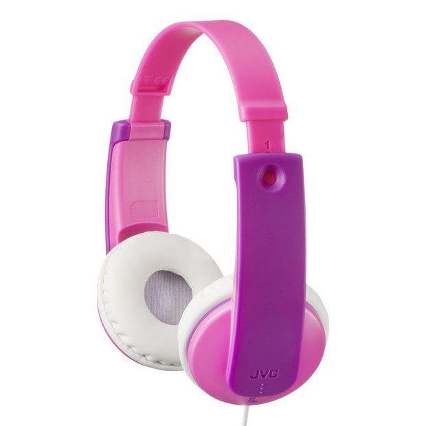 JVC HA-KD7 Tinyphones Kids Headphones - Pink - Refurbished Pristine