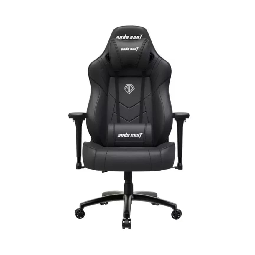 Anda Seat Dark Demon Faux Leather Gaming Chair, Black