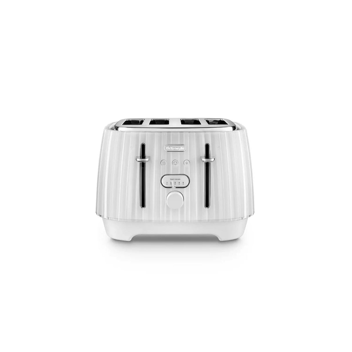 De'Longhi Ballerina CTD4003.W 4-Slice Toaster, White
