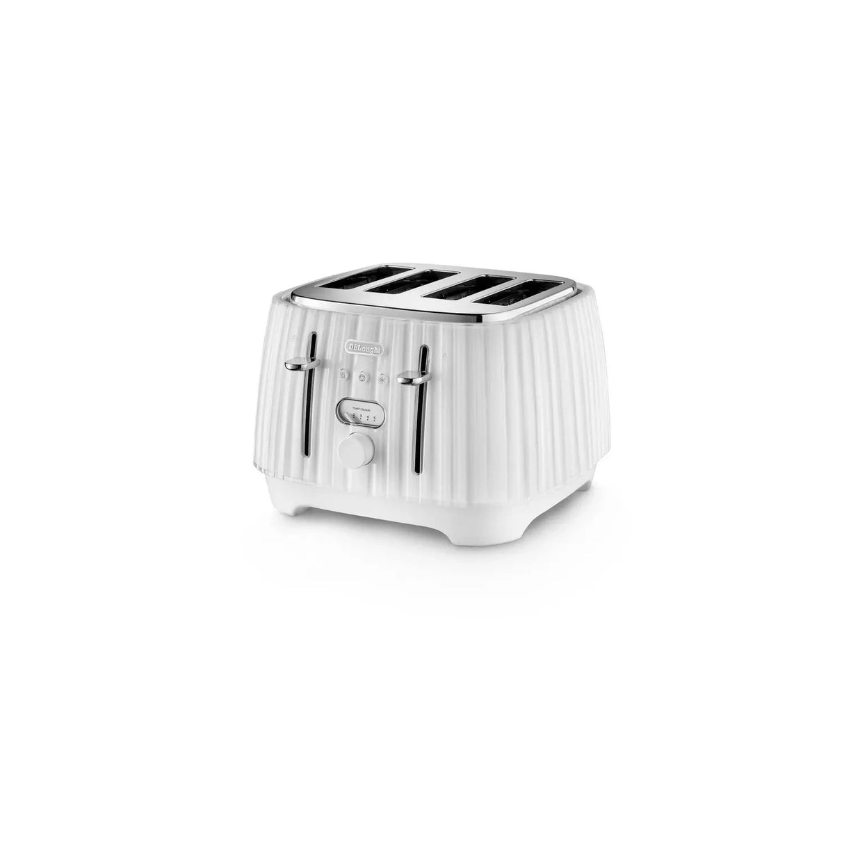 De'Longhi Ballerina CTD4003.W 4-Slice Toaster, White