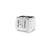 De'Longhi Ballerina CTD4003.W 4-Slice Toaster, White