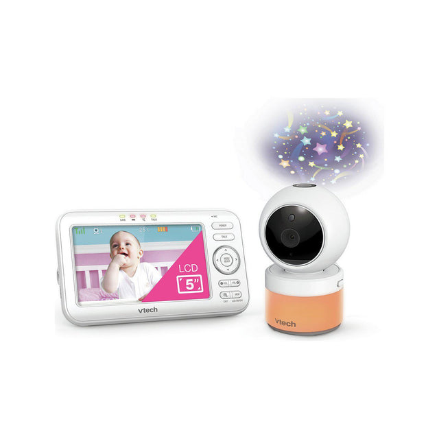 VTech VM5463 Digital Baby Pan & Tilt Monitor - White - Refurbished Excellent