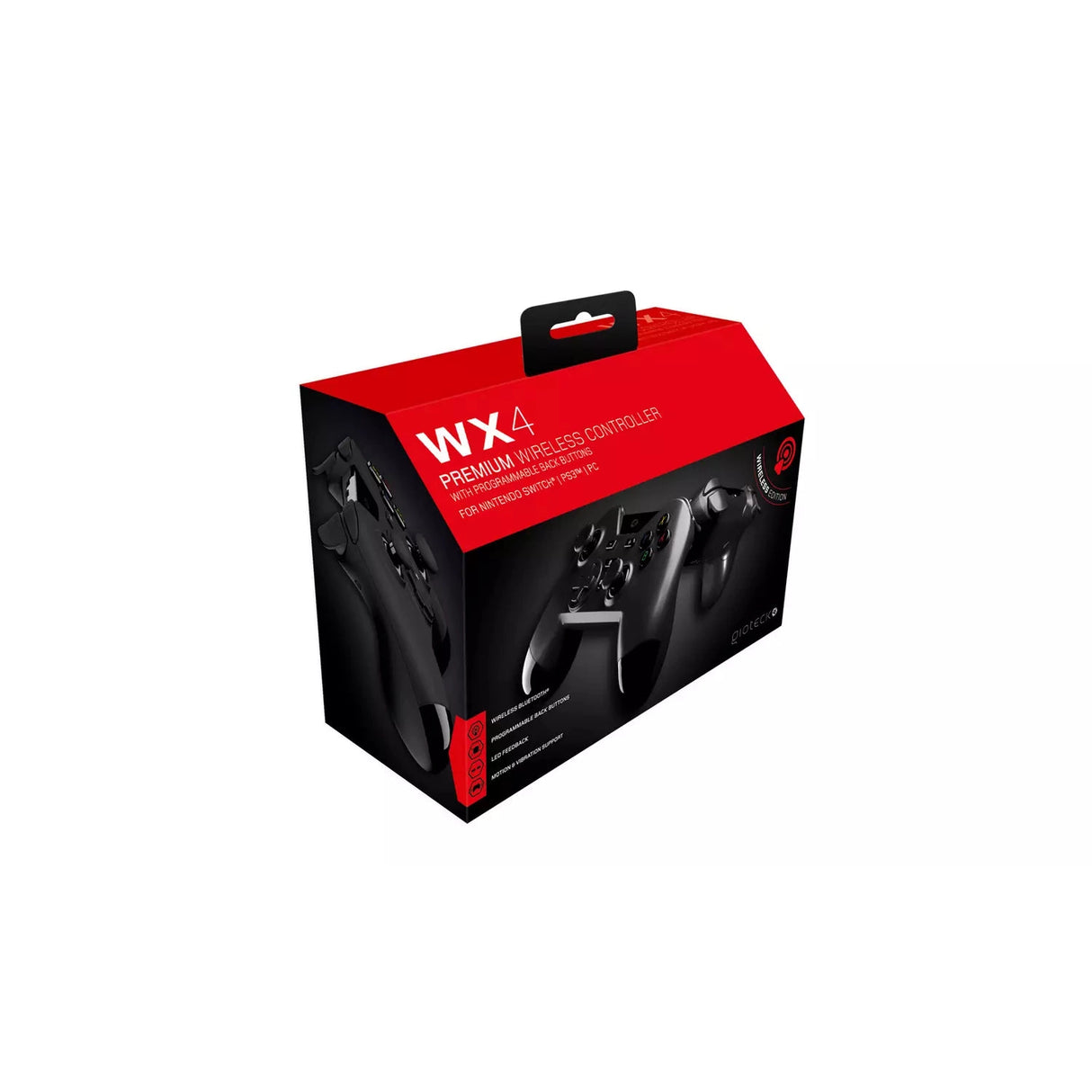 Gioteck WX-4 Premium Wireless Switch Controller - Black