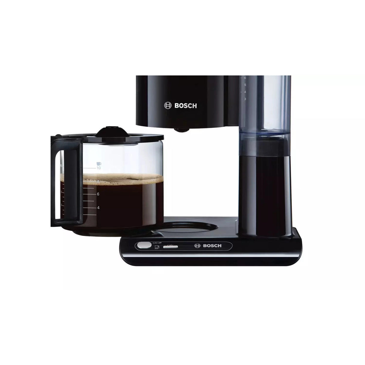 Bosch TKA8013 Styline Filter Coffee Machine, Black