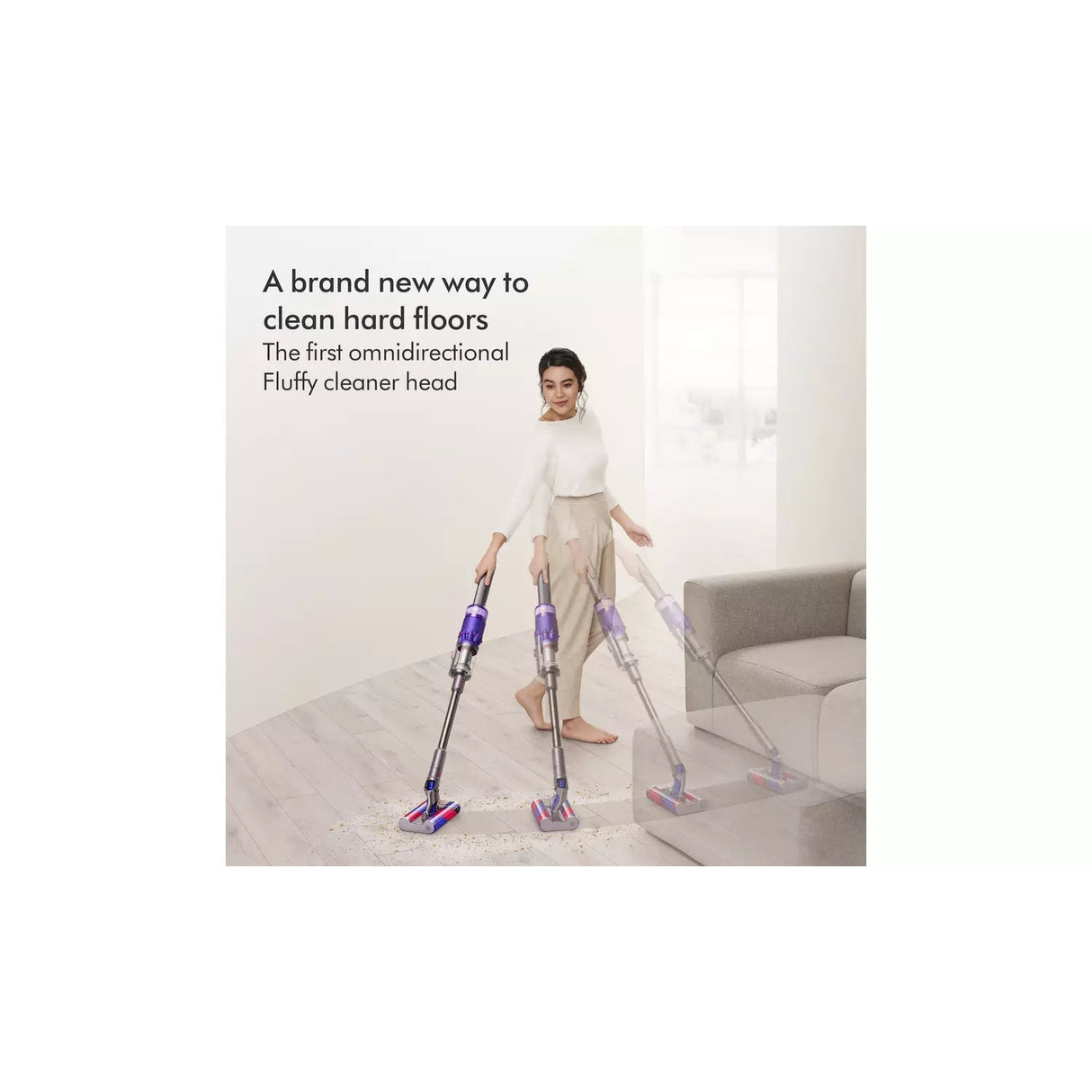Dyson Omni-Glide Hard Floor Pet Cordless Vacuum Cleaner *Dented*
