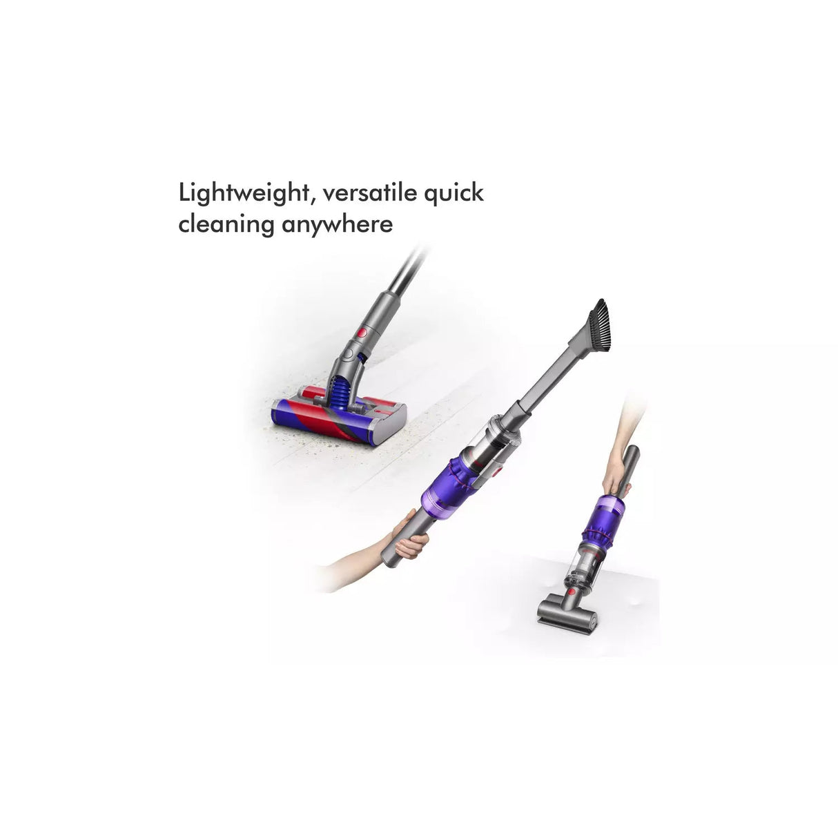 Dyson Omni-Glide Hard Floor Pet Cordless Vacuum Cleaner *Dented*