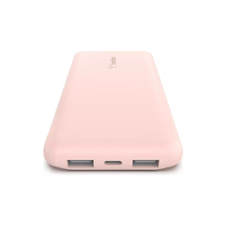 Belkin 10000mAh Portable Power Bank - Rose Gold