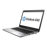 HP EliteBook 840 G4 14" Laptop, Intel Core i5, 8GB RAM, 256GB SSD - Silver - Refurbished Good