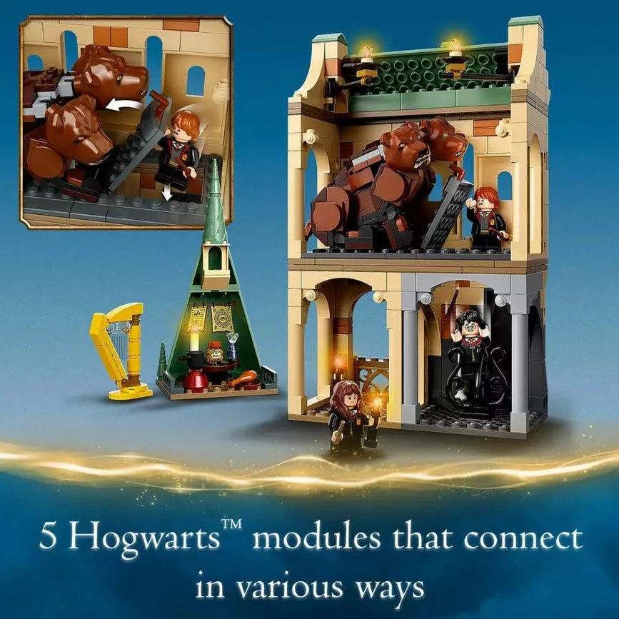 Lego 76387 Harry Potter Hogwarts Fluffy Encounter Castle Toy