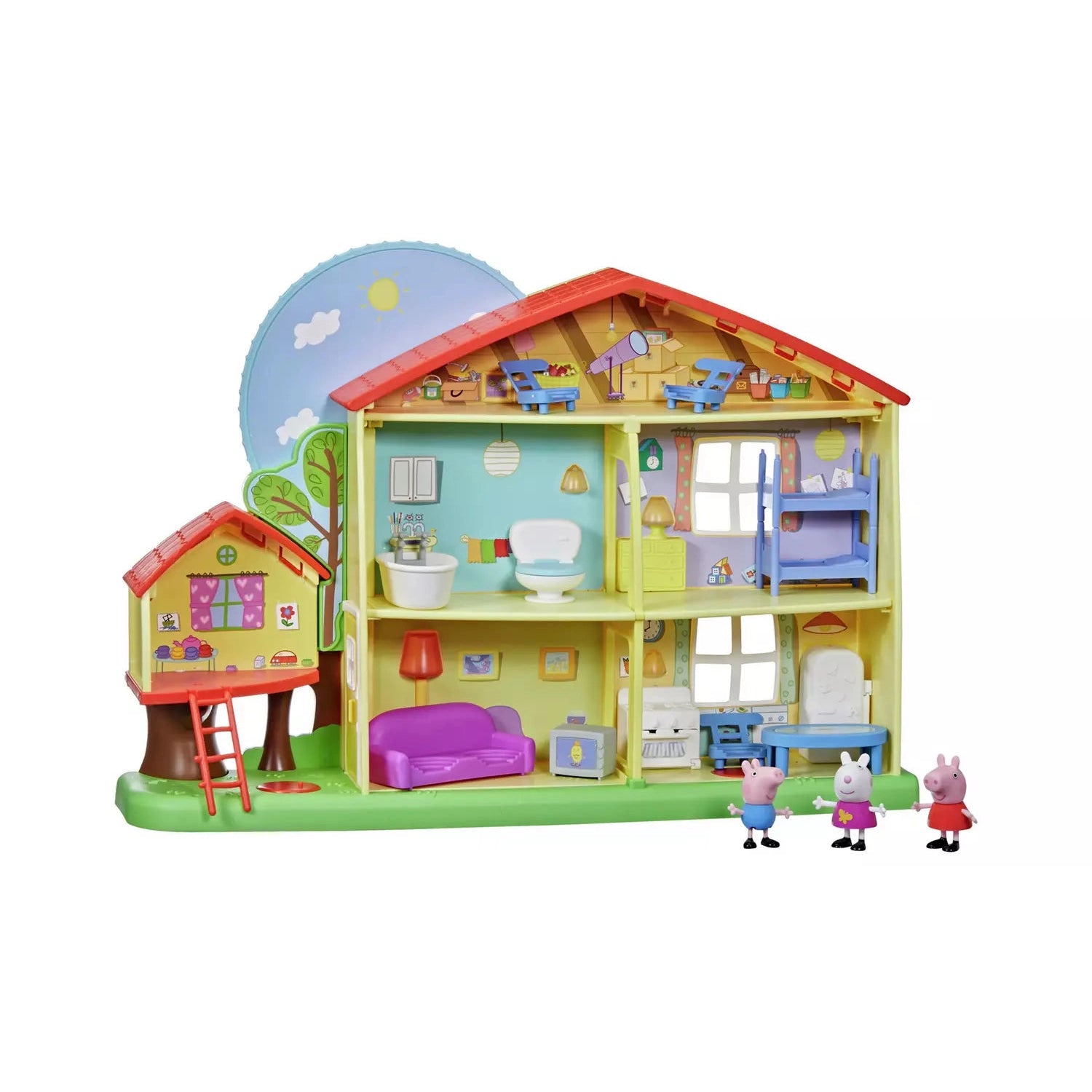 Hasbro Peppa's Playtime to Bedtime House