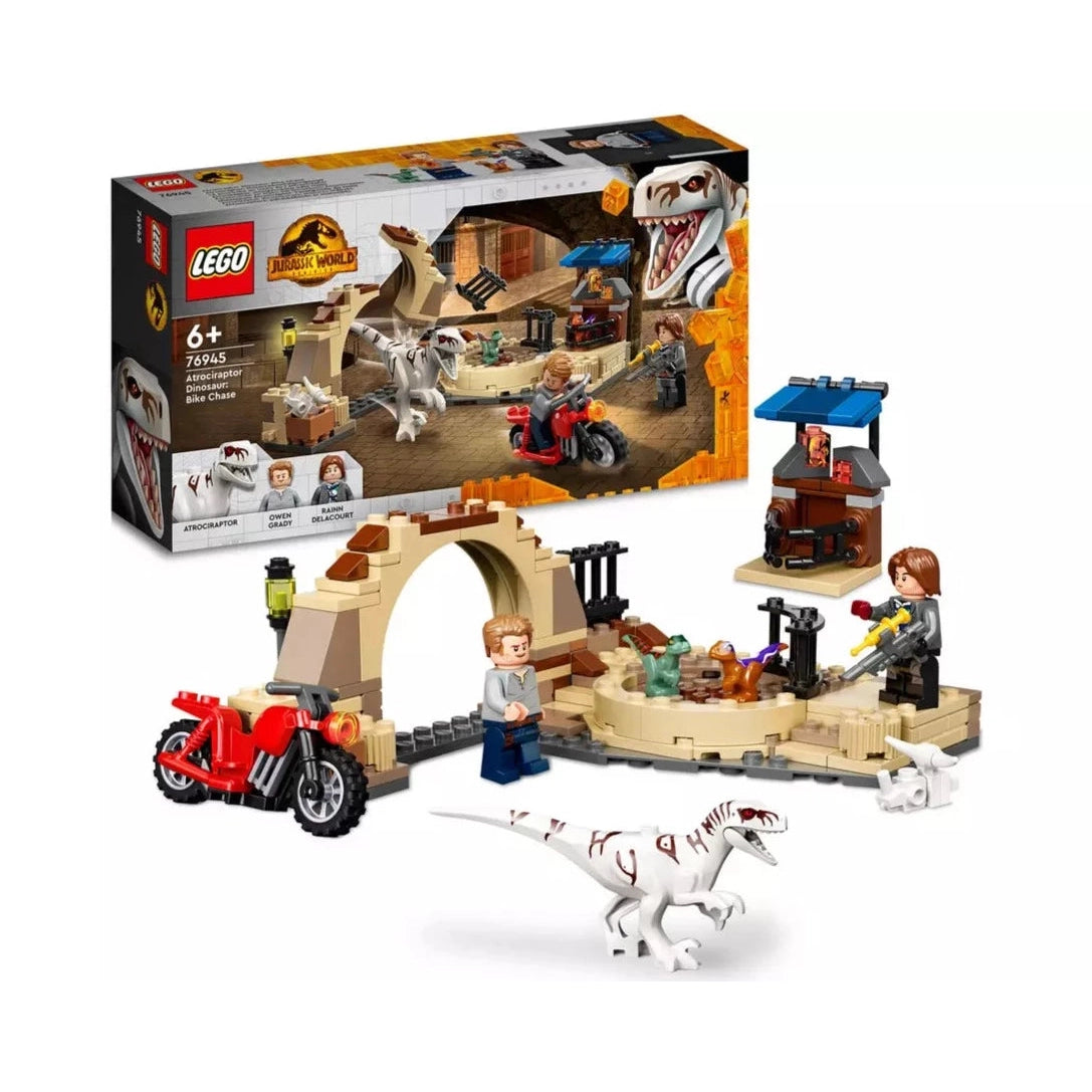 Lego 76945 Jurassic World Atrociraptor Dinosaur Bike Chaser