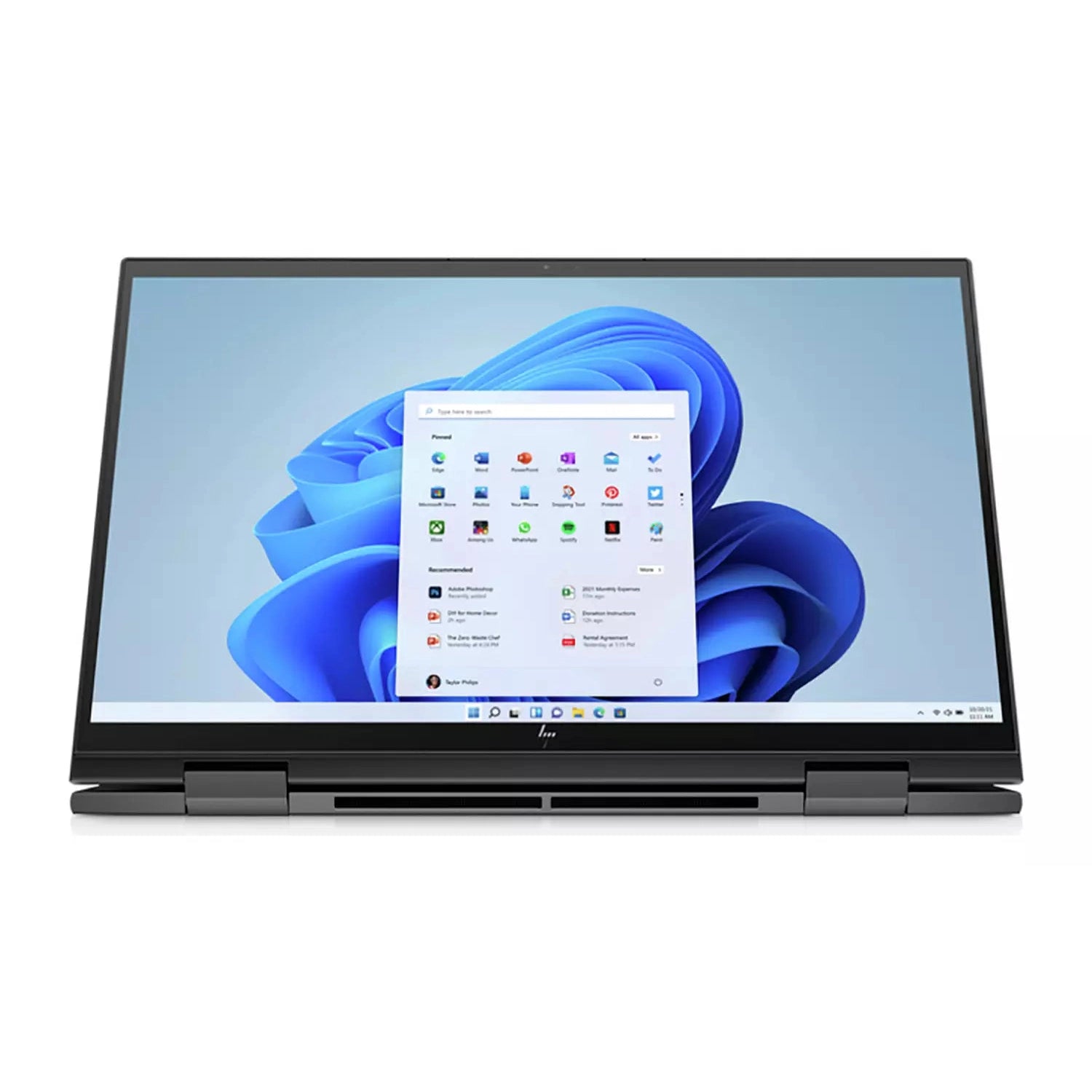 HP ENVY x360 15-EU0005NA Laptop, AMD Ryzen 7, 16GB RAM, 512GB SSD, 15.6", Black - Refurbished Pristine
