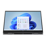 HP ENVY x360 15-EU0005NA Laptop, AMD Ryzen 7, 16GB RAM, 512GB SSD, 15.6", Black - Refurbished Excellent