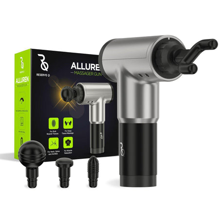 Reserve Q Alluren Massager Gun, Super Quiet Brushless Motor