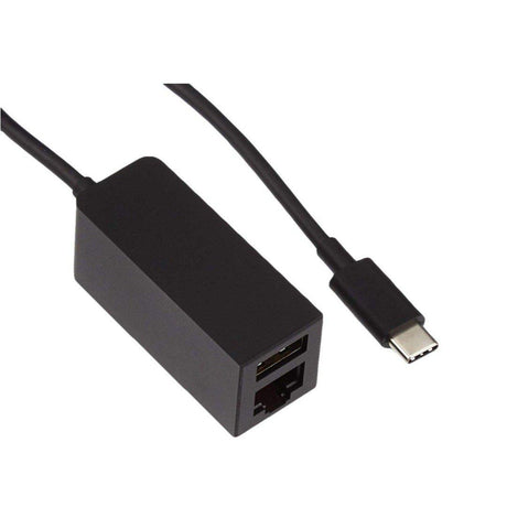 Microsoft USB-C to Ethernet and USB 3.0 Adapter JWL-00002 - Black