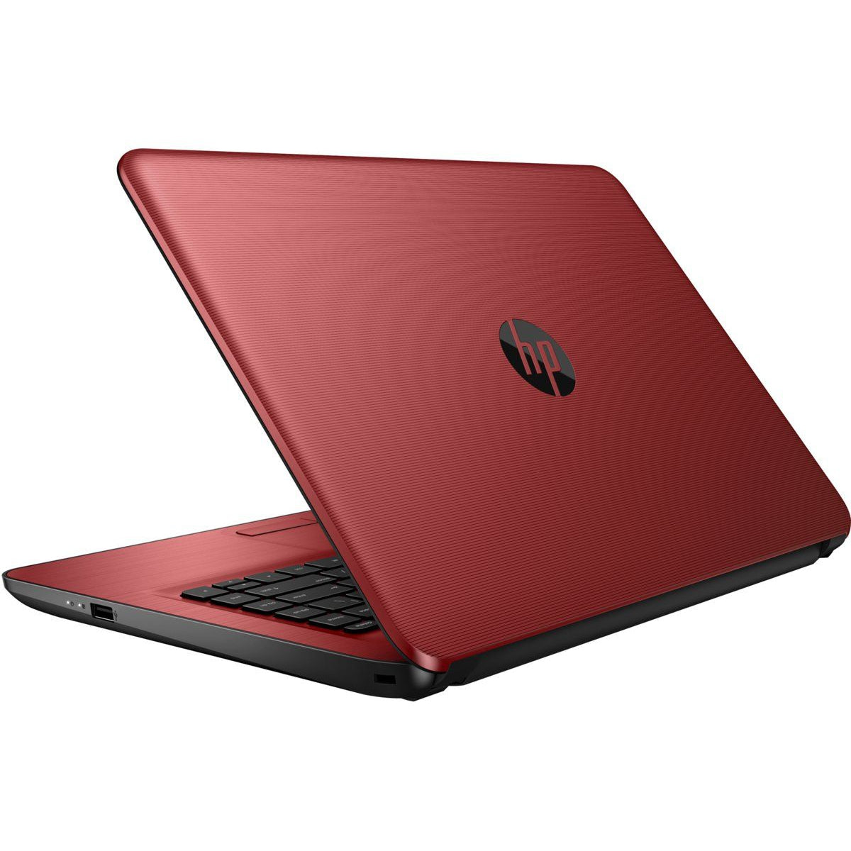 HP 14-am077na Laptop, Intel Celeron N3060, 4GB RAM, 1TB HDD, 14", Red