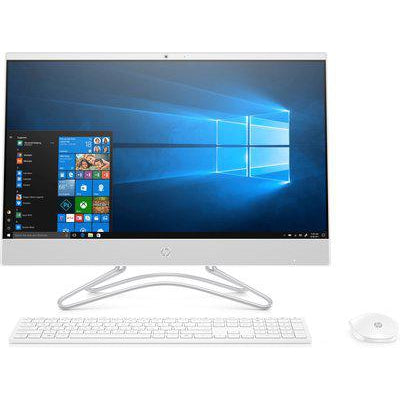 HP 24-f0054na All-in-One Desktop PC, Intel Core i5-9400T, 8GB RAM, 1TB HDD 23.8", Snow White