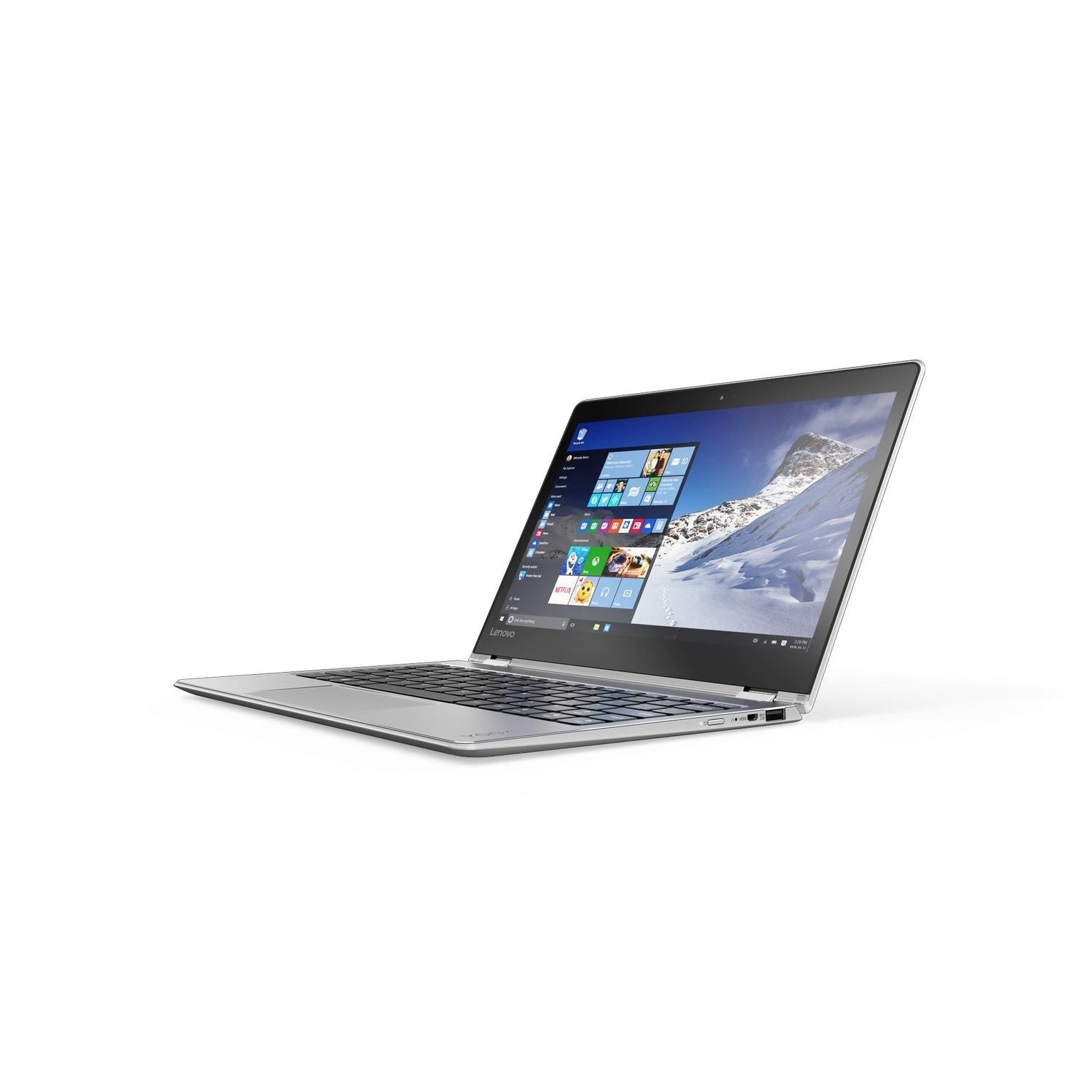Lenovo Yoga 710-11IKB 11.6 Inch Touchscreen Laptop, Core M3-7Y30 4GB 128GB Silver