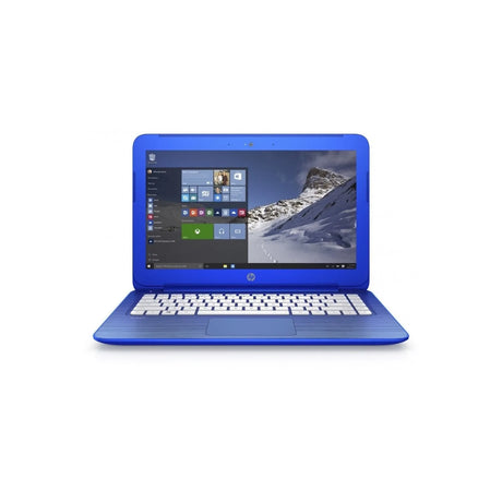 HP Stream 13-C100NA 13.3" Laptop, Intel Celeron N3050, 2GB RAM, 32GB eMMC, Blue - Refurbished Excellent