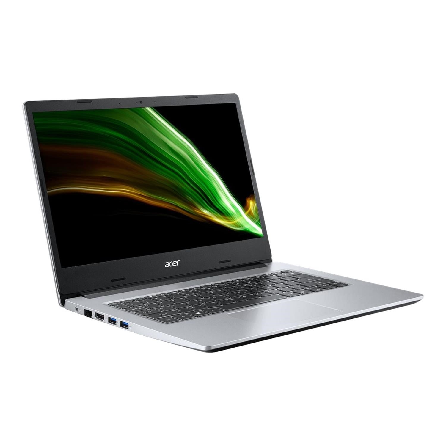 Acer Aspire 1 A114-33 Intel Celeron N4500, 4GB, 128GB, 14 Inch Laptop, Pure Silver