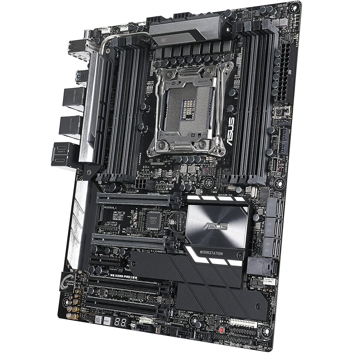 ASUS WS X299 PRO/SE 2066 Intel X299 ATX Workstation Motherboard 90SW00A0-M0EAY0