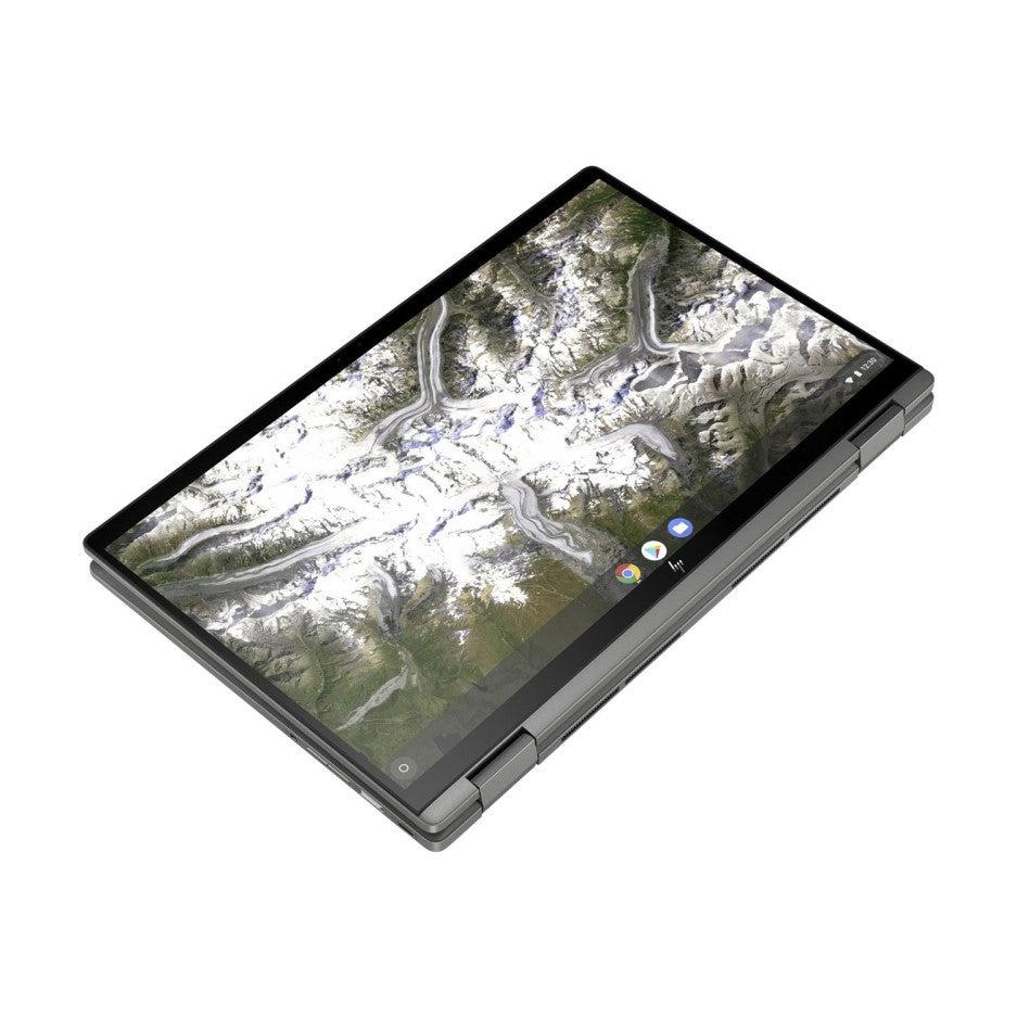 HP x360 14C-CA0510NA Convertible Chromebook Intel Core i5-10210U, 8GB RAM, 128GB HDD, 14", Silver