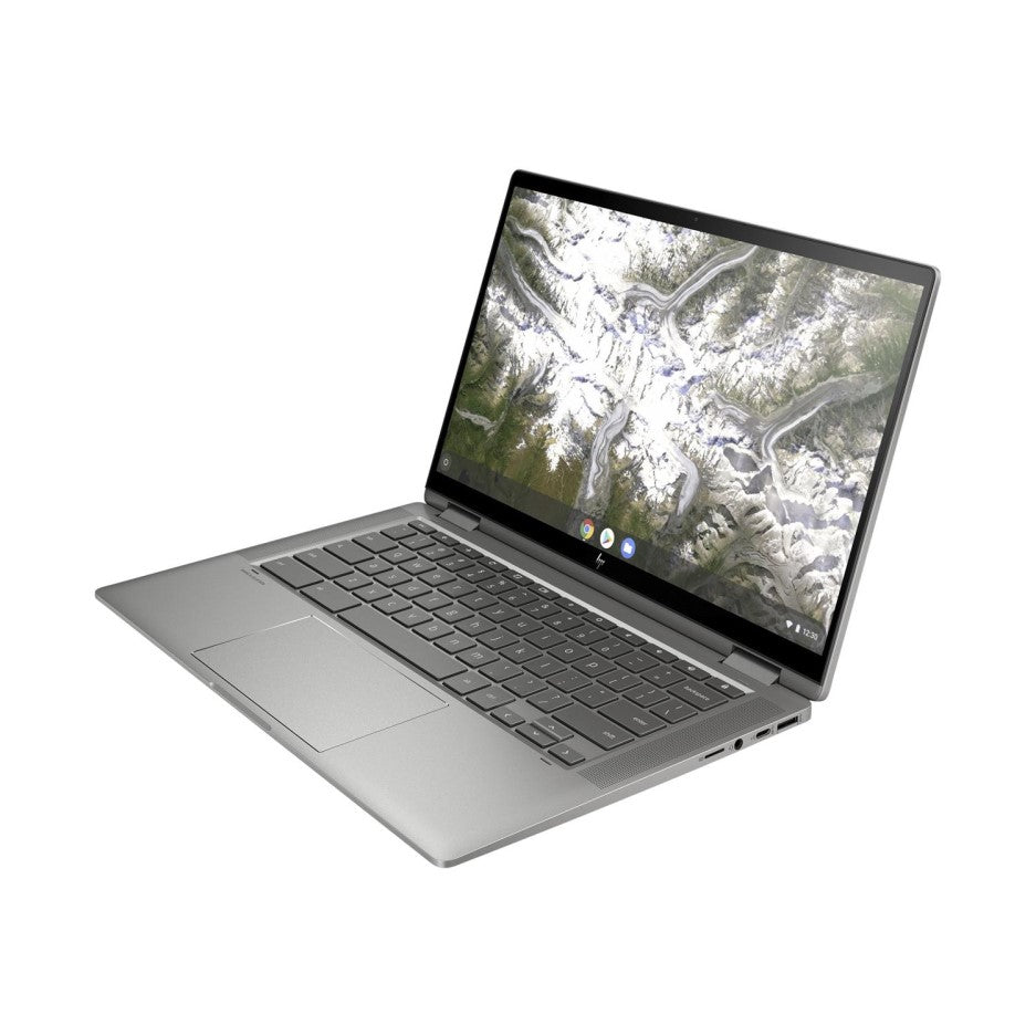HP x360 14C-CA0510NA Convertible Chromebook Intel Core i5-10210U, 8GB RAM, 128GB HDD, 14", Silver