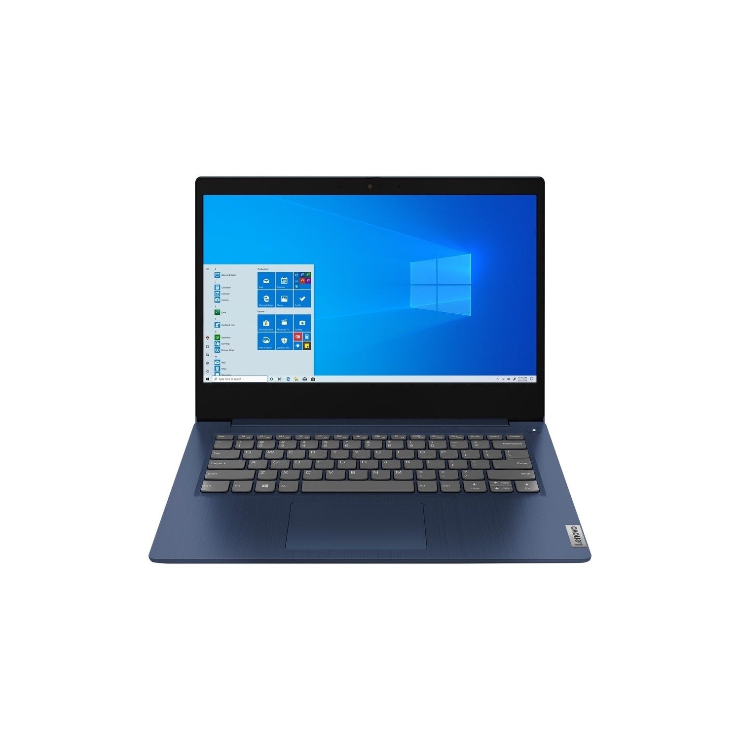 Lenovo IdeaPad 3i 81X700CRUK 14" Laptop, Intel Pentium Gold, 4GB RAM, 128GB SSD, Blue