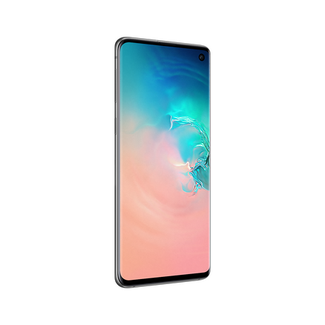 Samsung Galaxy S10, 128GB, Prism White, Unlocked - Good Condition