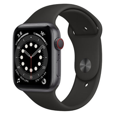 Apple Watch Series 6 40mm Aluminium Case, GPS + Cell, Space Grey - Refurbished Good