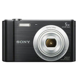 Sony Cyber-shot DSC-W800 Digital Camera, Black