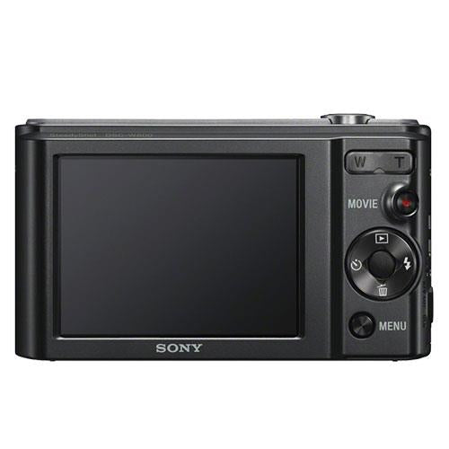 Sony Cyber-shot DSC-W800 Digital Camera, Black