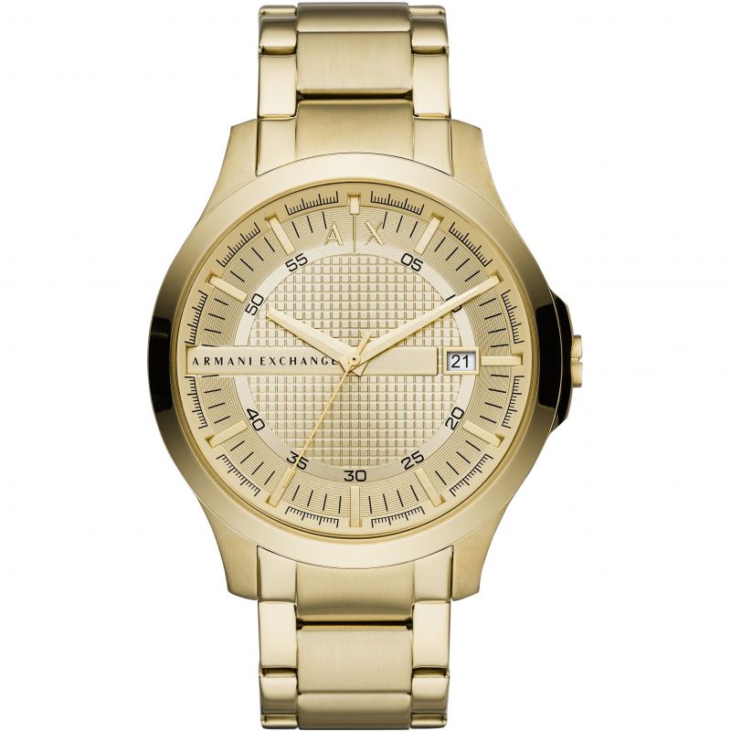 Armani Exchange AX2415 Men's Hampton Bracelet Watch, Gold