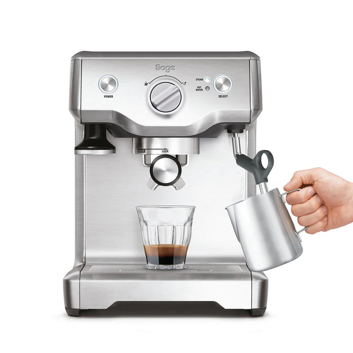 Sage BES810 Duo Temp Pro Espresso Machine - Silver