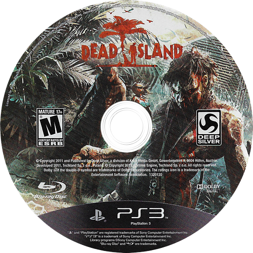 Dead Island Riptide - PS3 (DISC ONLY)