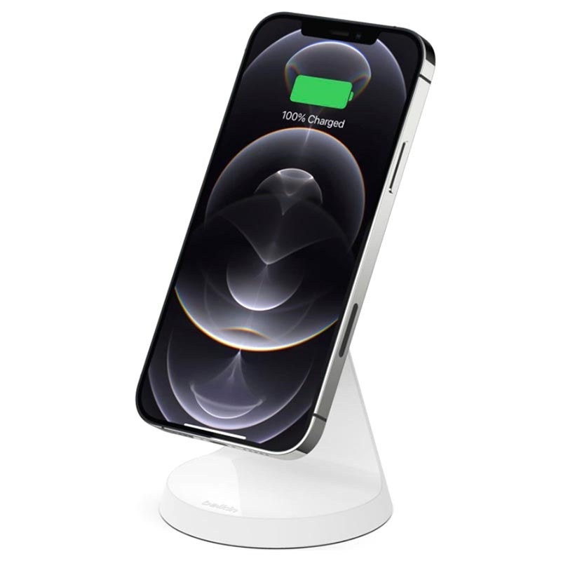 Belkin Boost Charge Magnetic Wireless Charger Stand 20W - White - New