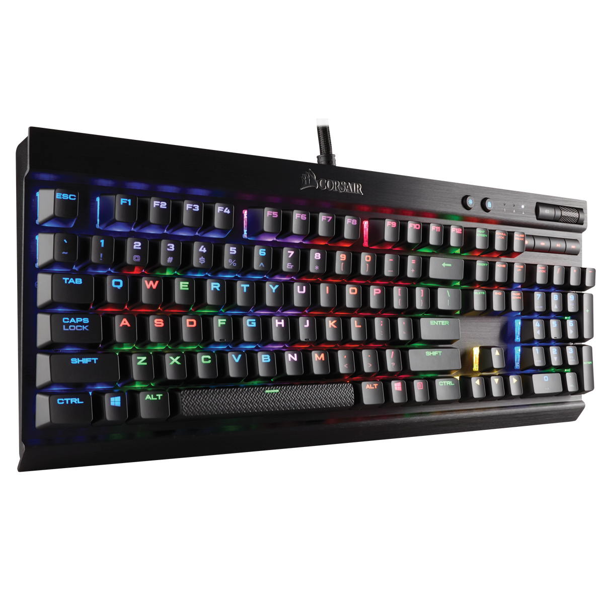 Corsair K70 Rapidfire RGB Mechanical Gaming Keyboard, Black