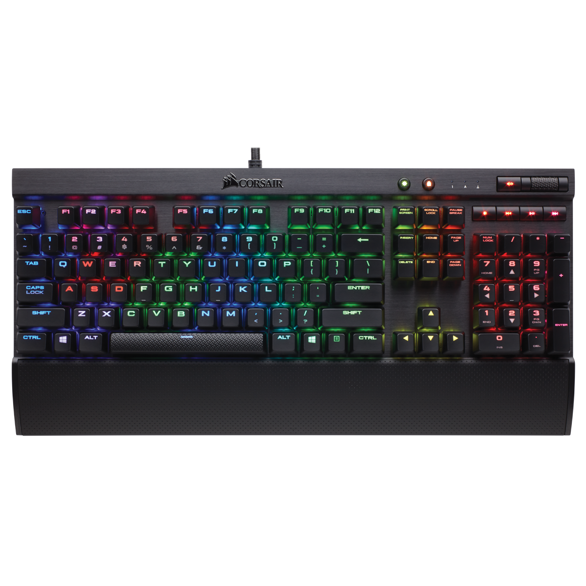 Corsair K70 Rapidfire RGB Mechanical Gaming Keyboard, Black