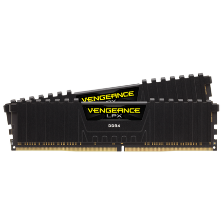 Corsair VENGEANCE LPX 16GB (2 X 8GB) DDR4 DRAM 3600MHZ (CMK16GX4M2Z3600C18) - Black